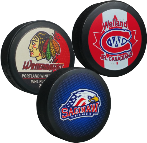 View Custom Printed Hockey Pucks - Hockey (600x600), Png Download