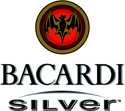 Bacardi Silver - Bacardi (425x380), Png Download