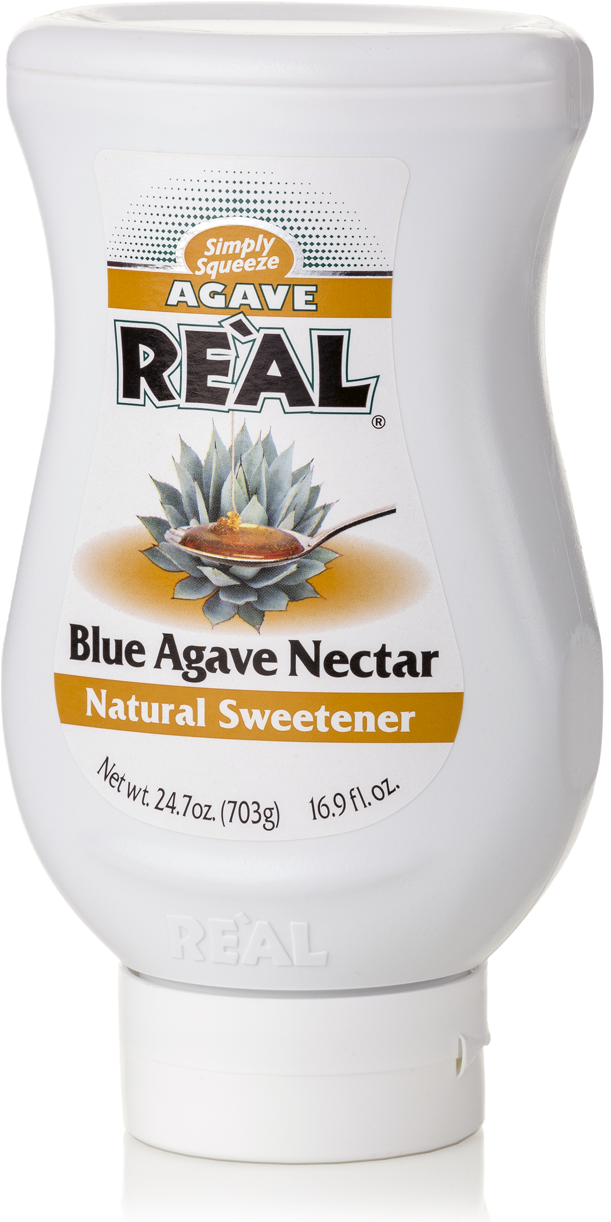 Re'al Blue Agave Nectar Natural Syrup (1205x2400), Png Download