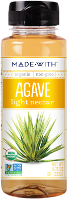 Agave Light - Made With Organic Agave Nectar, Light, 11.75 Oz (414x560), Png Download