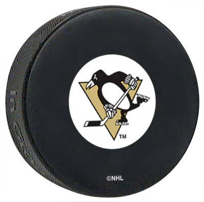 Hockey Pucks - Pittsburgh Penguins (486x480), Png Download