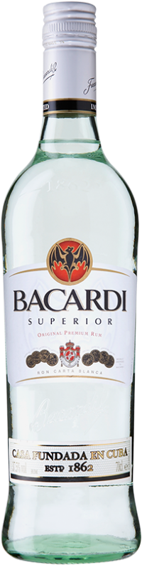 Alcohol Percentage In Bacardi (295x820), Png Download