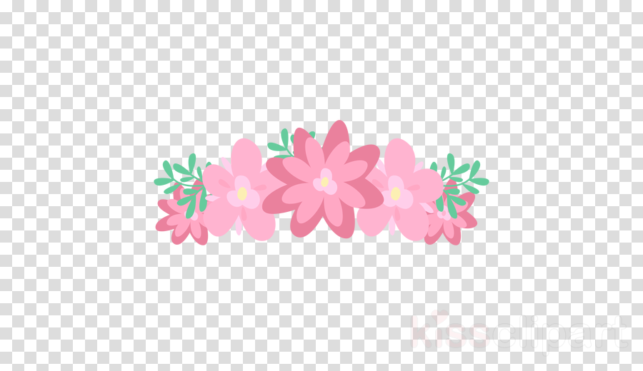 Flower Crown Clipart Flower Floral Design Clip Art (900x520), Png Download