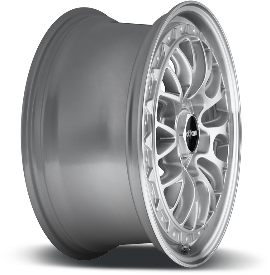 5 Lug Silver & Machined (1000x1000), Png Download