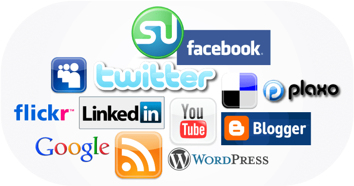 Social Media Banners And Icons And Logos (800x480), Png Download