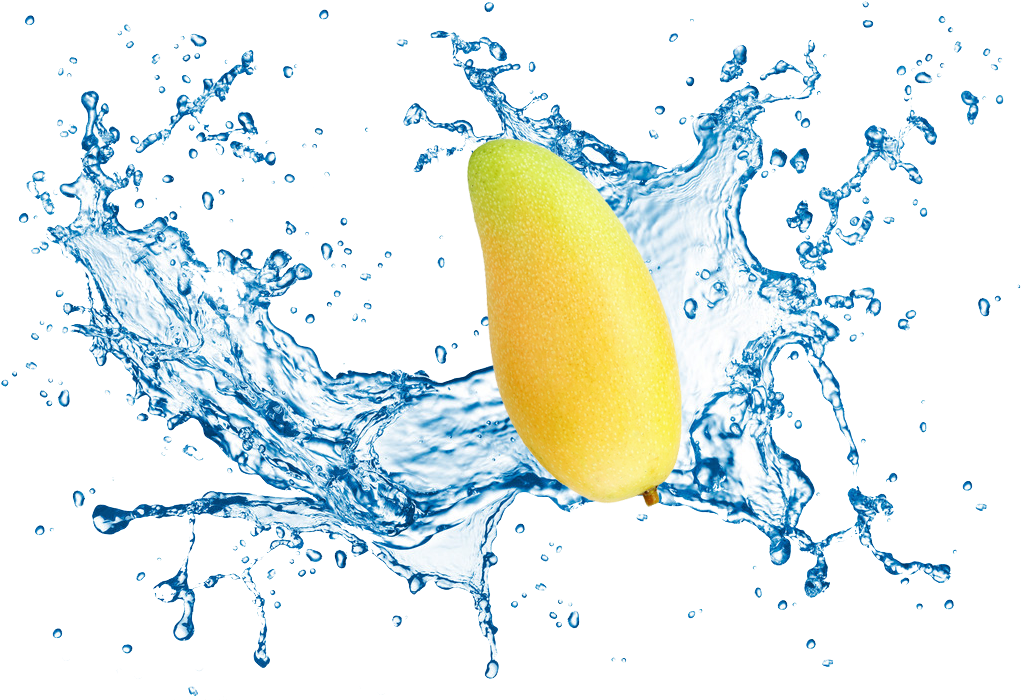 Fruit Water Splash Clipart Computer (1377x929), Png Download
