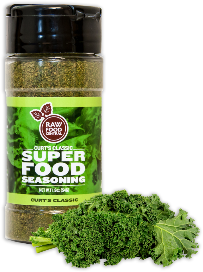 Raw Food Central Superfood Seasoning (842x1000), Png Download