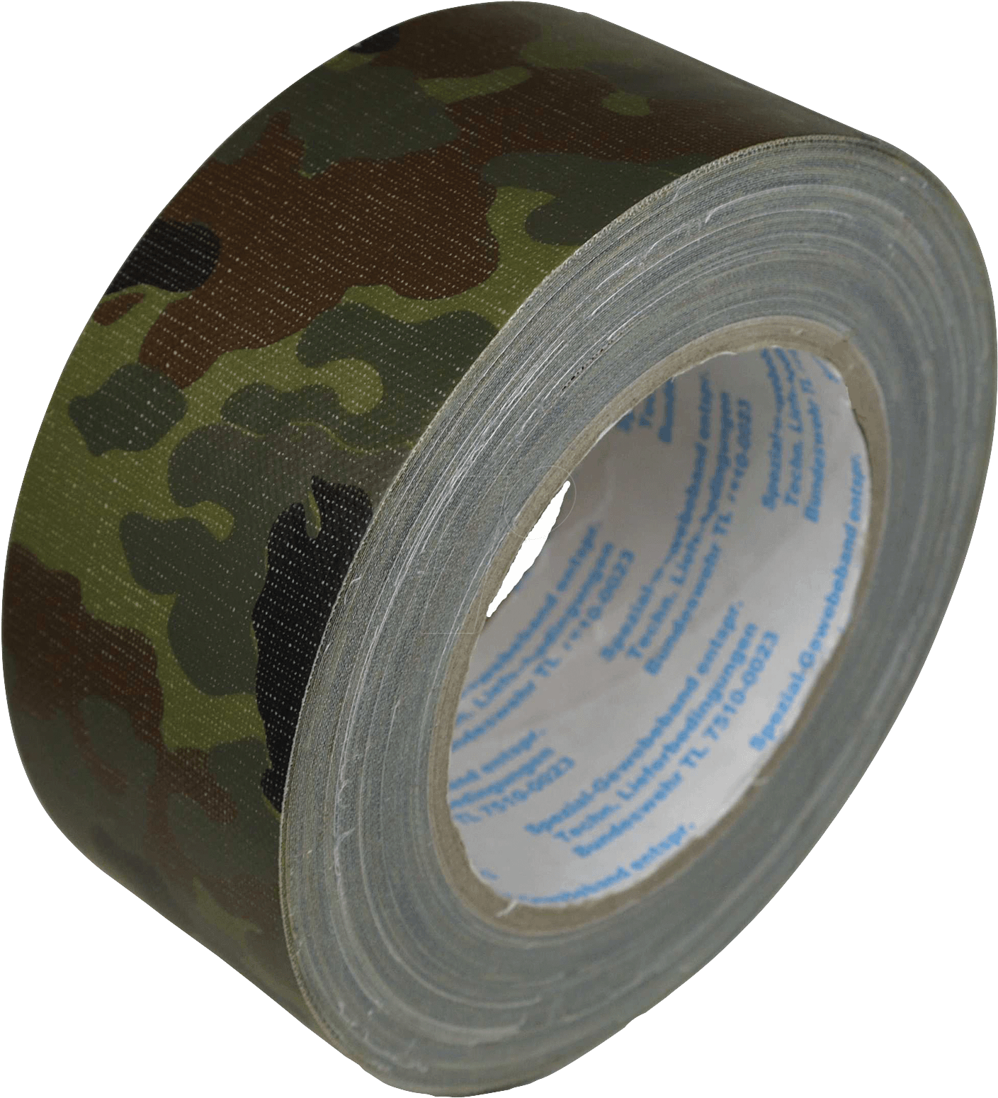 Original Reinforced Duct Tape, Flecktarn, 50 Mm X 25 (1435x1560), Png Download