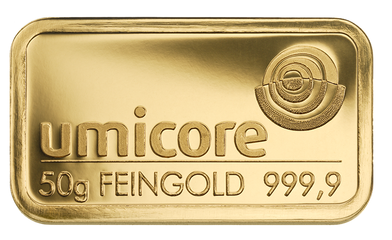 Goudbaar 50 Gram Goud (800x491), Png Download