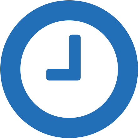 Icon Of Clock Demonstrating Exalink Fusion Timestamping (650x650), Png Download