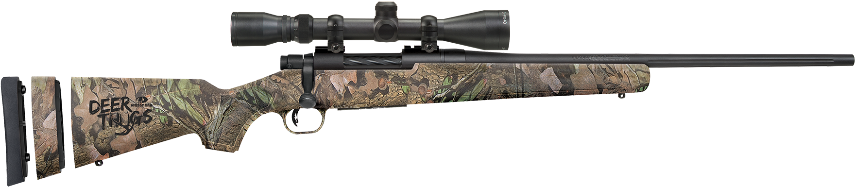 Moss 27922 Patriot Youth Bolt 243 Win (1800x421), Png Download