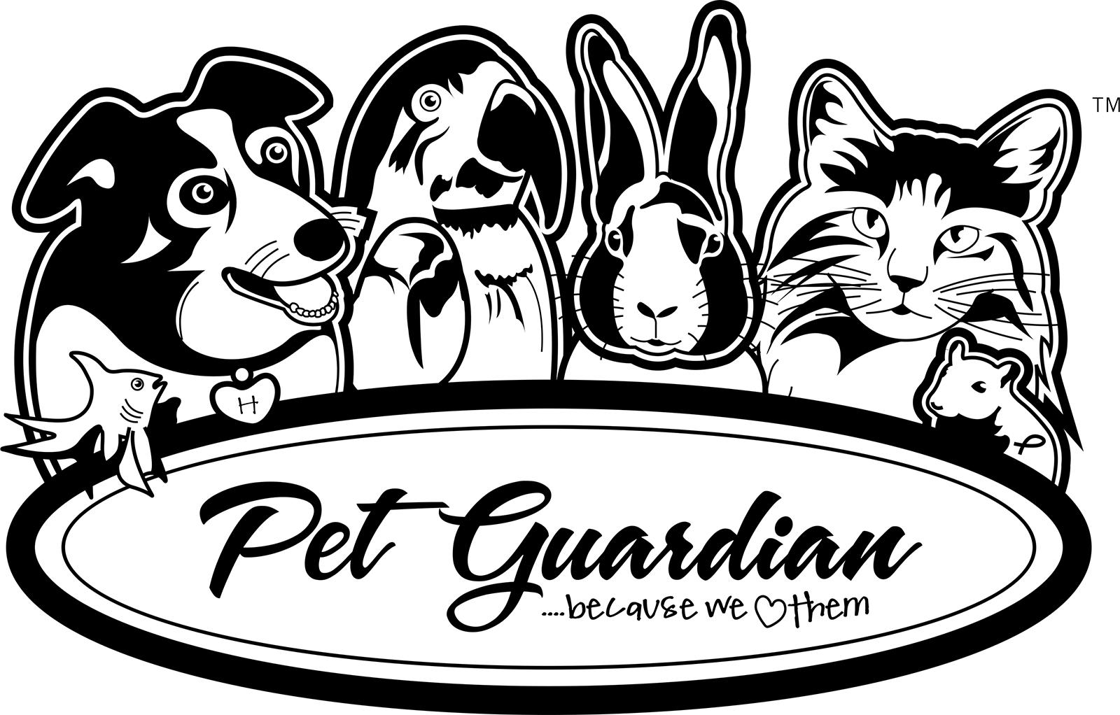 Pet Guardian Logo Large Png File (1600x1022), Png Download
