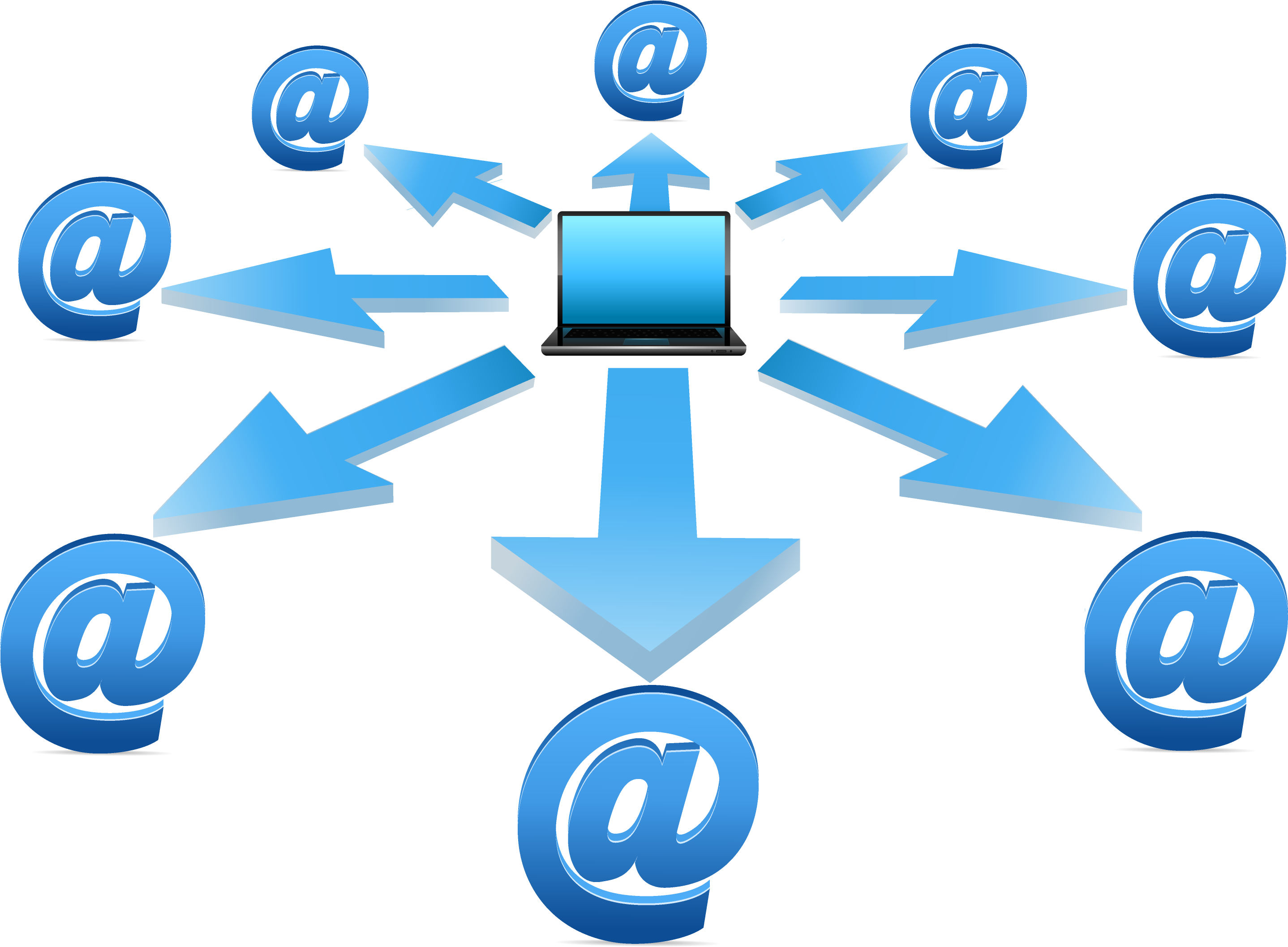 Email Icons Png (2886x2144), Png Download