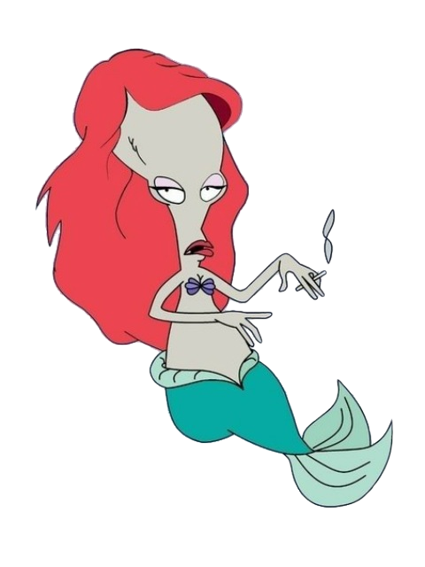 Tumblr Mermaid Png (480x640), Png Download