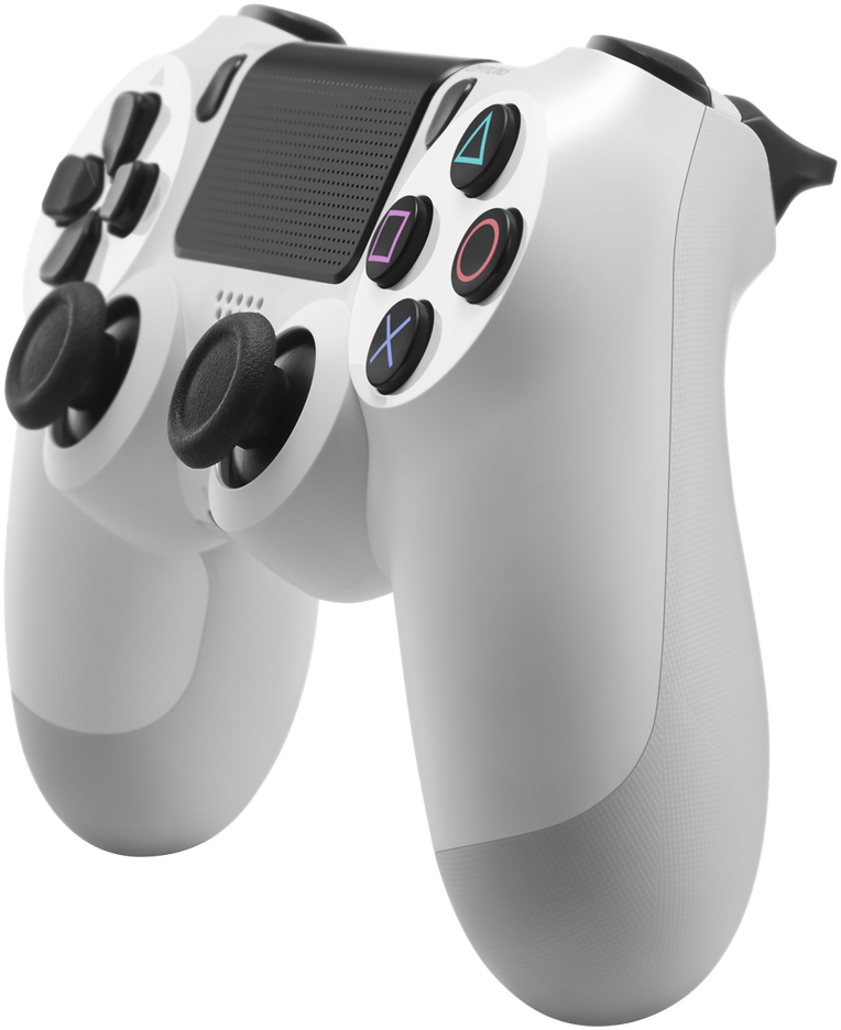 Glacier White Dualshock (1841x1227), Png Download