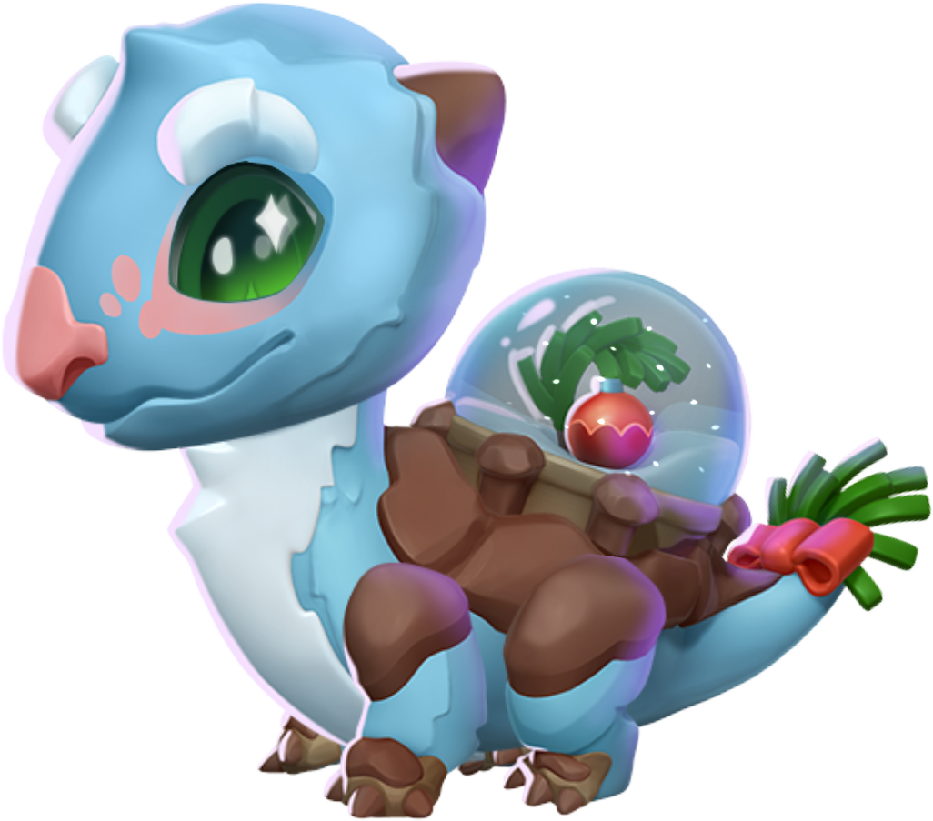 Snow Globe Dragon Baby (1026x903), Png Download