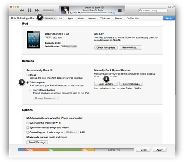 Backing Up And Restoring With Icloud (640x563), Png Download
