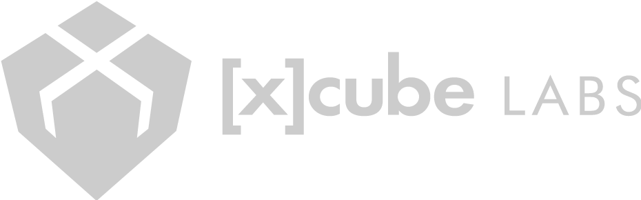 Xcube Logo Black (929x367), Png Download