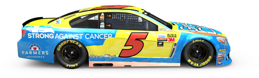 Look For The Car On Track September 17 At Chicagoland (1024x576), Png Download