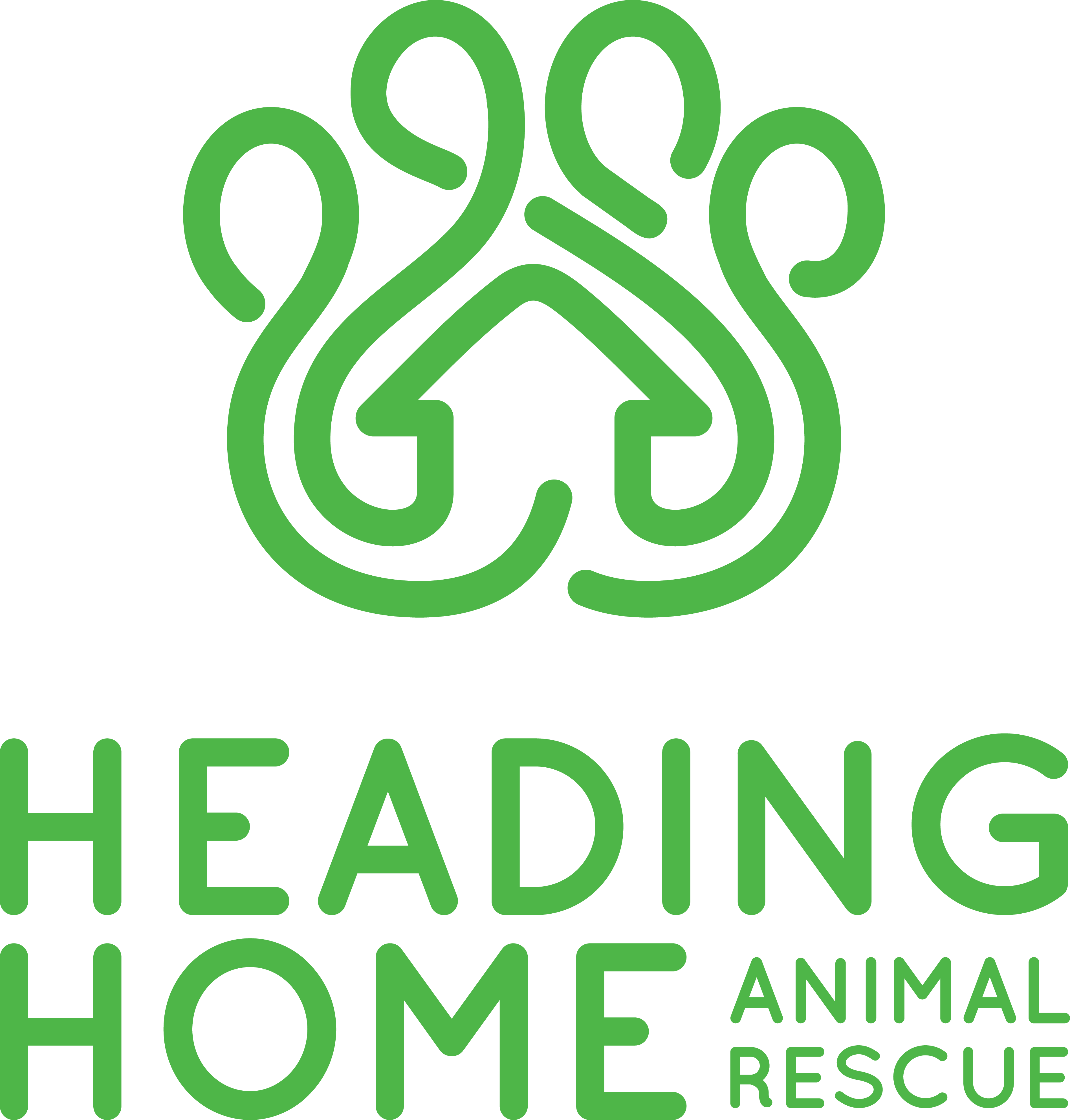 Heading Home Animal Rescue (3794x3973), Png Download