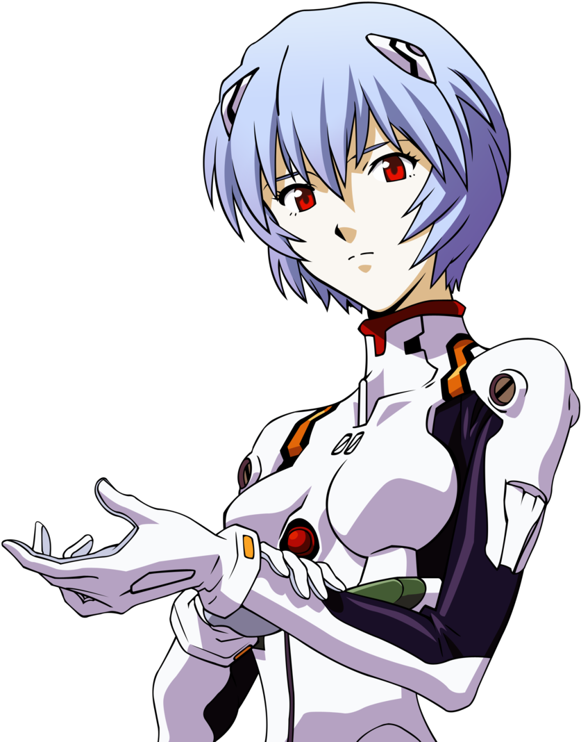 Rei Ayanami Png (900x1103), Png Download