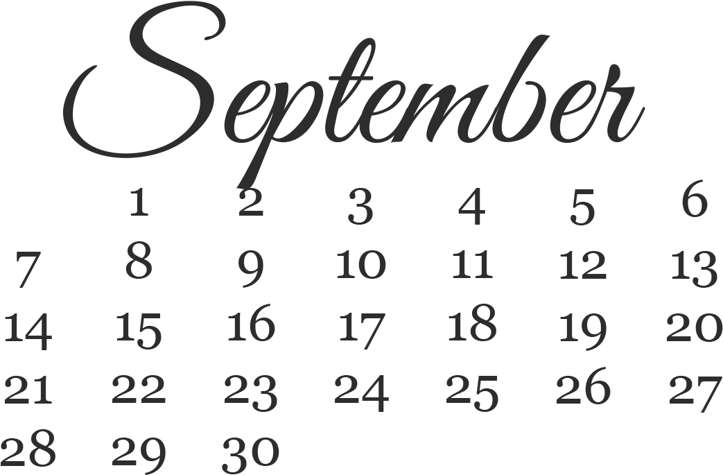 Tuesday, 1 September (1052x694), Png Download