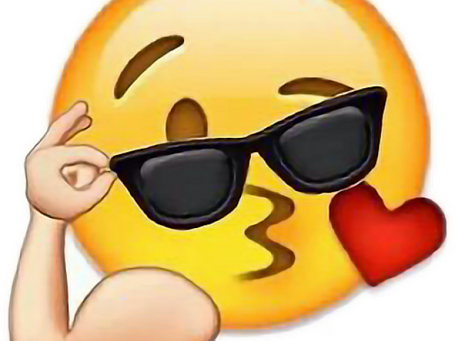 Cool Emoji Png (640x480), Png Download