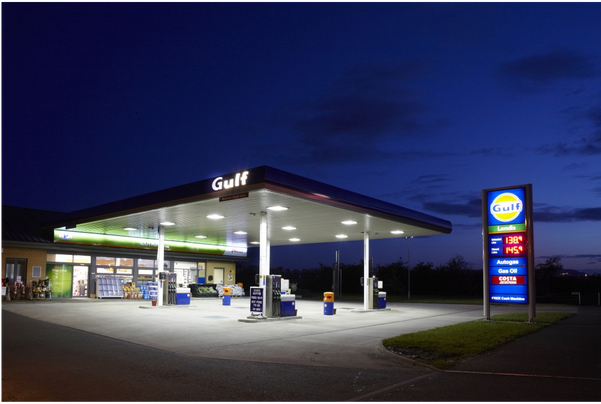 Photo Taken At Gulf Liberton Filling Station By Business (600x600), Png Download