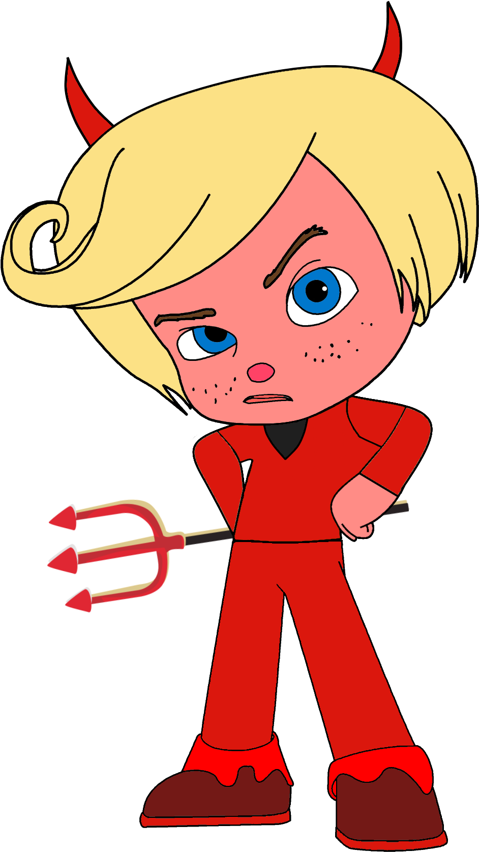 Rancis As The Devil (980x1709), Png Download