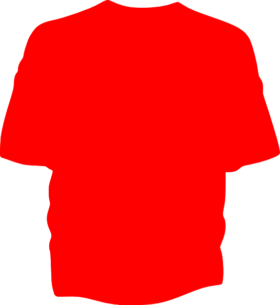 Blank Tshirt Template Png (546x595), Png Download