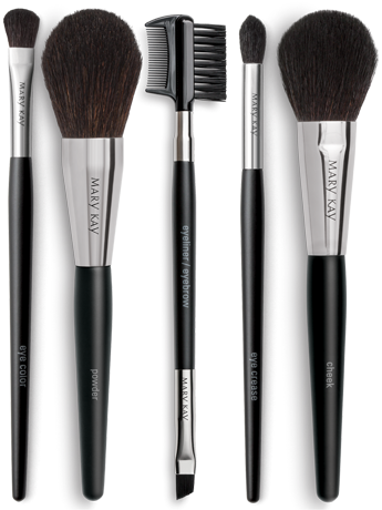 Makeup Brush Set Mary Kay (345x460), Png Download