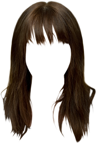 Emma Stone Long Straight Casual Hairstyle With Layered - Lace Wig (521x625), Png Download