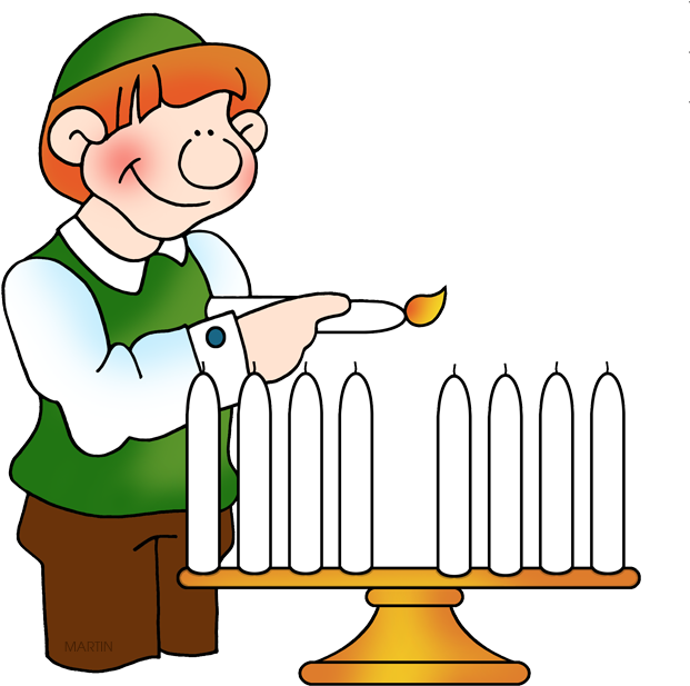 Hanukkah Menorah Clipart At Getdrawings (675x648), Png Download