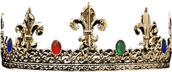 Kings Crown - King's Crown #13082 - Gold (555x555), Png Download
