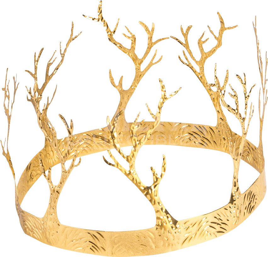 Gilded Forest Kings Crown - Antler Crown (850x850), Png Download