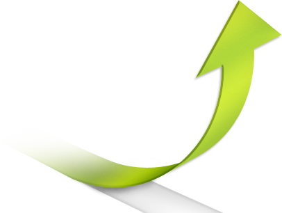 Growing Arrow Png (406x306), Png Download