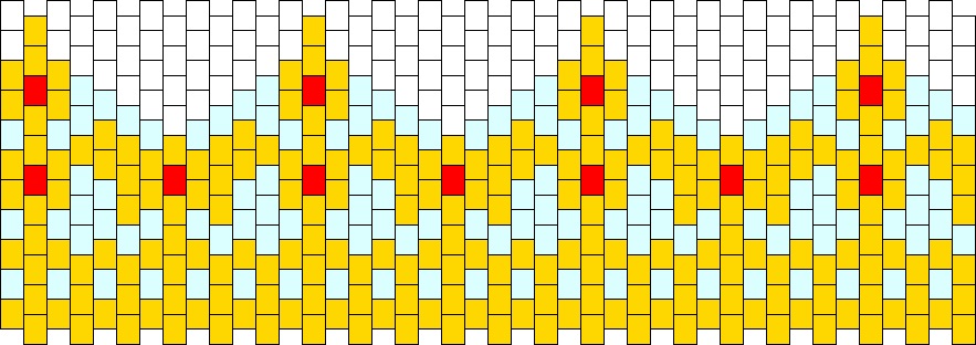 Kings Crown Kandi Pattern - Crown (883x312), Png Download