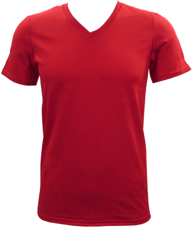 Gildan Softstyle V Neck T Shirt - Hugo Boss Red Polo T Shirt (500x500), Png Download