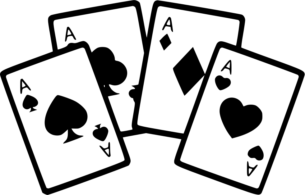 Ace Playing Card Clipart - Cartas De Poker Png (981x628), Png Download
