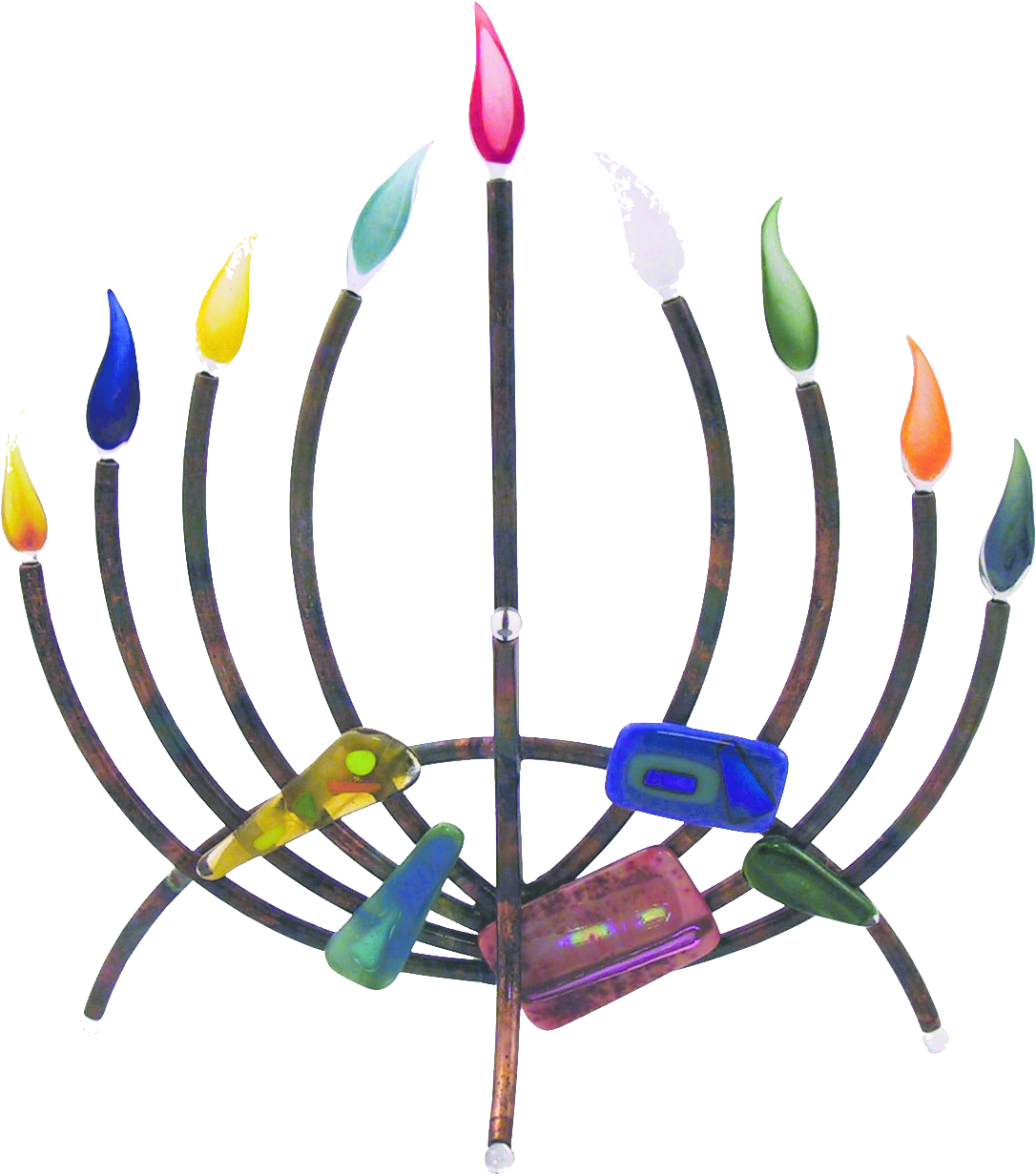 Menorah-1 - Clip Art (1268x1268), Png Download