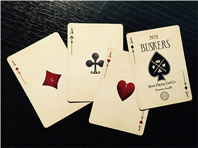 Busker Vintage Playing Cards By Mana Playing Cards - Vintage Playing Cards (400x400), Png Download