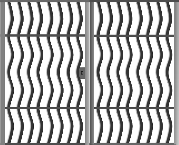 Verja Grille Verja Clipart Png (600x488), Png Download