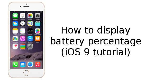 Here's How To Display Battery Percentage On Apple Iphone - Iphone 6 No Fingerprint (680x340), Png Download