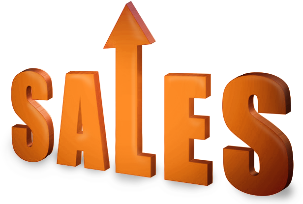 Increase Sales Png Download - Increase Sales Orange (647x414), Png Download