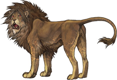 Hhmcxfh "this Odd Lion Is Roaring - Theory (467x319), Png Download