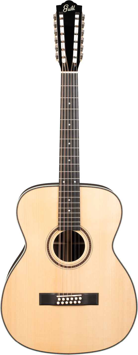 12-string Acoustic Guitar - Collins Guitar (566x1442), Png Download