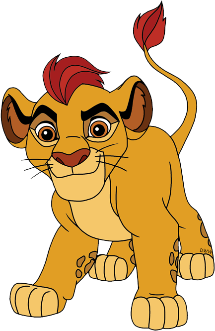 The Lion Guard Clip Art Images - La Guarida Del León Dibujo (433x665), Png Download