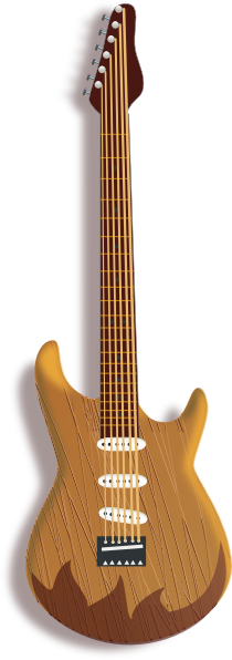 Original Png Clip Art File Wood Guitar Svg Images Downloading (210x596), Png Download