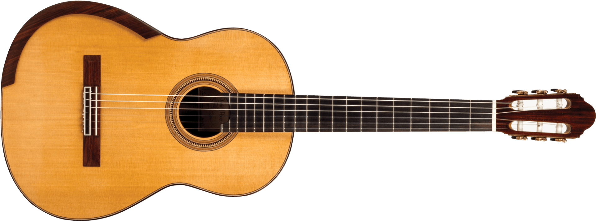 David J Pace Classical Guitar Review New Gear Nylon - Manuel Rodriguez Modelo Ff (2083x764), Png Download