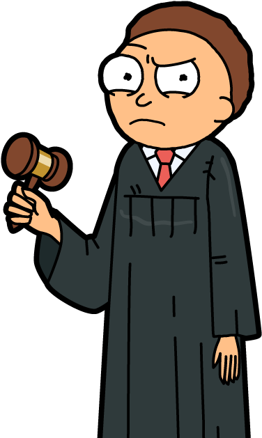 Lawyer Morty - Morty Smith (421x650), Png Download